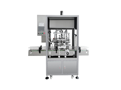 Double head tracking canning machine