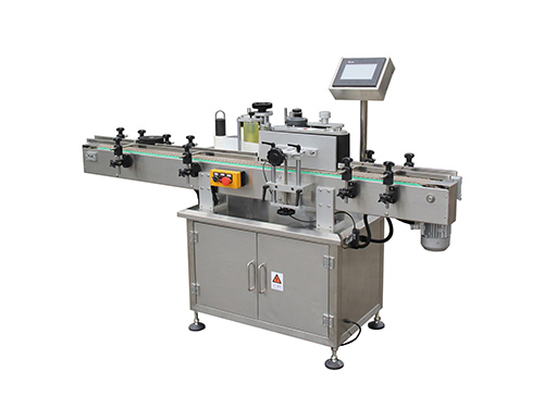 Round bottle labeling machine