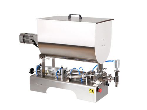 WSAM series semi-automatic horizontal mixing filling machine